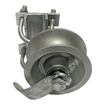 Single Rear Pipe Track Wheels for Chain Link Sliding Gates